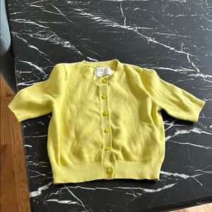 Zara lime cardigan